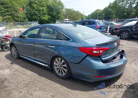 2017 Hyundai Sonata Sport z USA, uszkodzony, nr VIN 5NPE34AF5HH500483